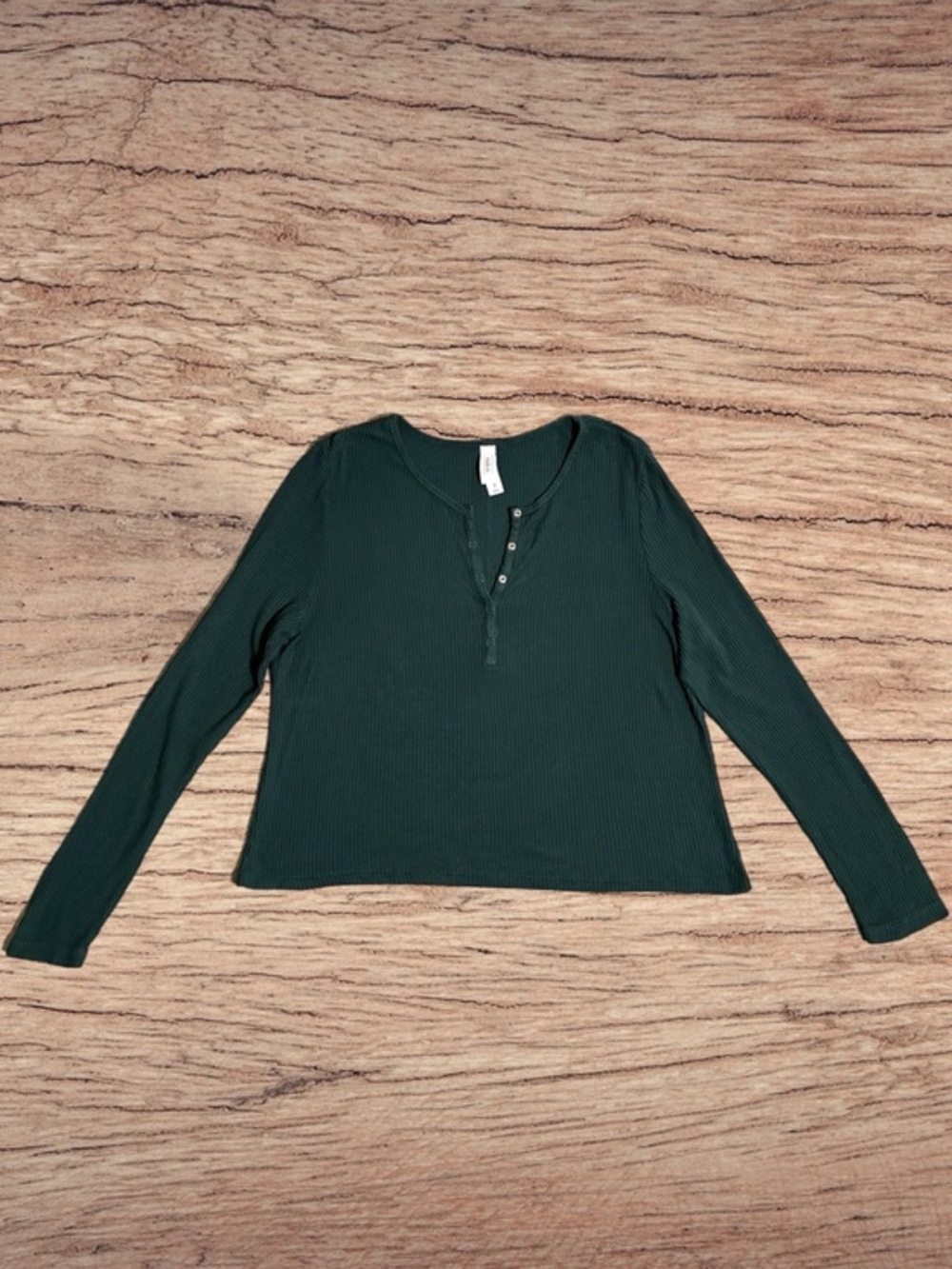 Auden Ribbed Long-Sleeve Womens Shirt